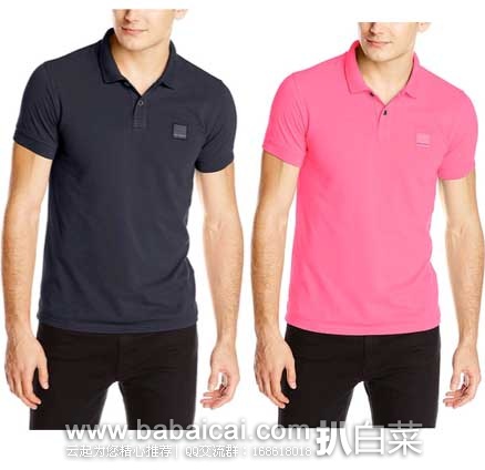 HUGO BOSS 雨果博斯 Orange Label橙标系列  男士纯棉Polo衫  原价$70，现多色秒杀价$45，公码8折后实付$31