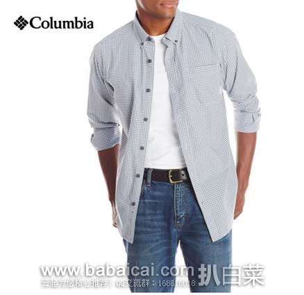 Columbia 哥伦比亚 Rapid Rivers II 男式纯棉休闲衬衫 原价$50，现3折售价$15