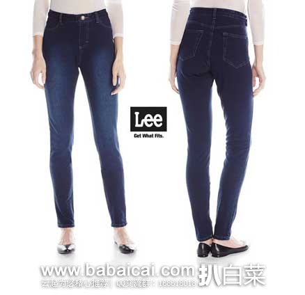 Lee 李牌 女士修身直筒牛仔裤 原价,现.95 公码8折新低.56,到手¥175