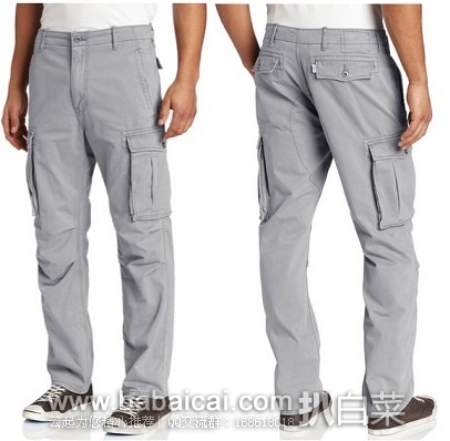 Levis 李维斯 Ace Cargo 经典 男式工装裤 原价$64,现新低$15.97,到手约¥145