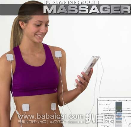 销量第一,TruMedic 电脉冲止痛按摩仪(原价.95,现3.3折.79),优惠券折后实付.79