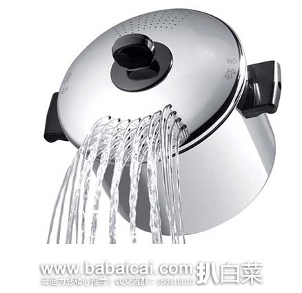 Farberware 不锈钢 8-Quart 煮锅 原价$80，现4.2折售价$34.03