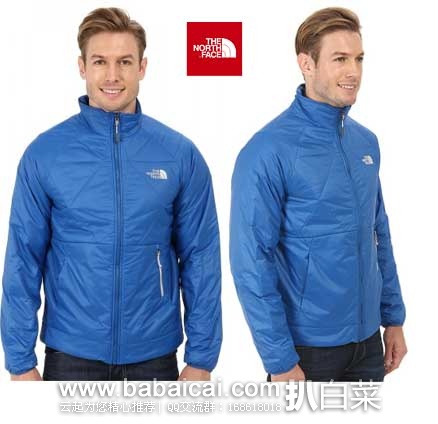 6PM：The North Face 乐斯菲斯 男士保暖泼水夹克  原价$149，现4折售价$59.99