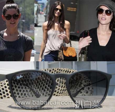 Ray-Ban 雷朋 RB4171 女士 高街时尚Erika系列 时尚太阳眼镜 原价5,现5.5折售价.08