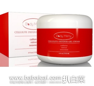 Body Merry 肥胖纹克星 按摩凝露118ml 原价$36，现$19.99，到手￥140