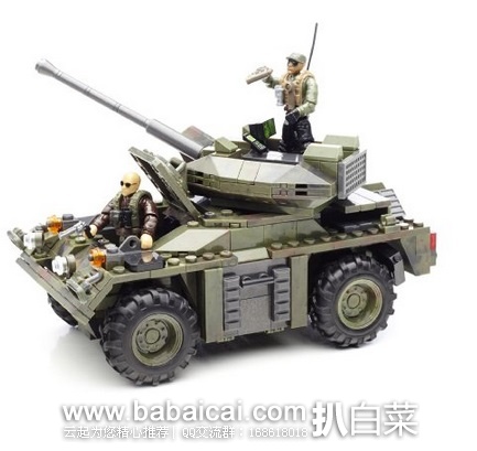 MEGA BLOKS 美高 使命召唤 装甲运输战车组 共457个颗粒 原价$30,现$21.59
