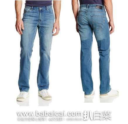 Calvin Klein Jeans 男士 宽松直筒牛仔裤 (原价.5,现5.5折.51),公码8折后实付.81