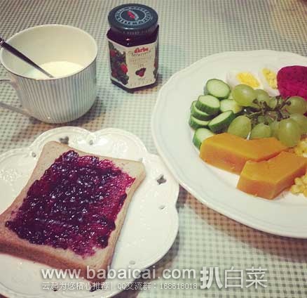 顺丰优选:德宝 森林浆果果酱 200g 限时抢购¥9.9