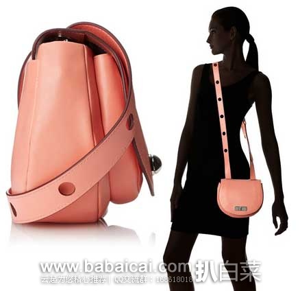 Marc by Marc Jacobs Donut 系列 女款 甜美真皮斜挎包 原价8,现5.2折售价2.45