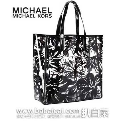 6PM:MICHAEL Michael Kors Eliza 女款 大号印花托特包(原价8,现6折.99),公码9折后实付.49
