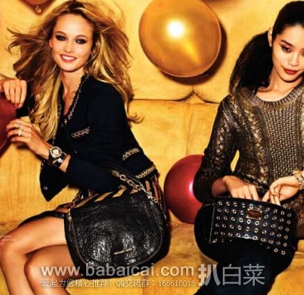 6PM:Michael Kors 女士 豹纹马毛 手提单肩包(中号) 原价8,现5折售价9.99