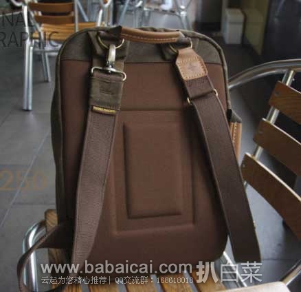 National Geographic A5250 两用小型相机背包 原价9.99,现4.4折售价.88,史低