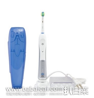 Oral-B 4000 博朗专业护理声波电动牙刷 原价$125，现$65.99-20=$45.99