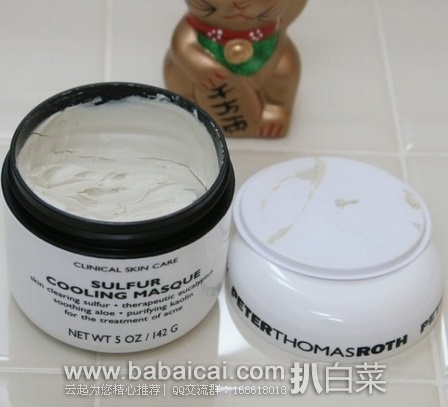 Peter Thomas Roth 彼得罗夫硫磺清凉香薰面膜 原价$40，现新低$27.24，到手约￥180
