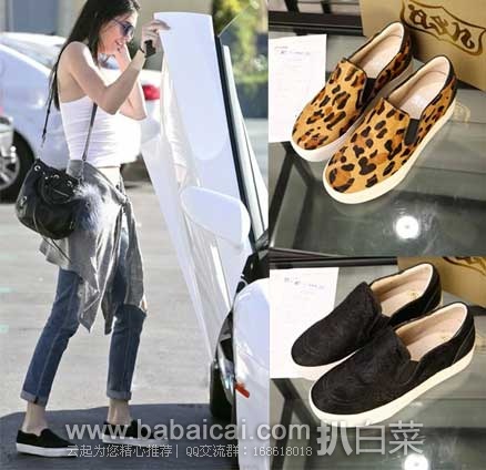 Ash 艾熙 女款 Kurt时尚 真皮厚底一脚蹬 原价5,现3.6折售价.26