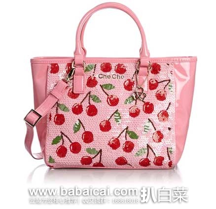 日本亚马逊:CheChe NewYork澈澈纽约 女士亮片手提包 现3折售价JPY8100