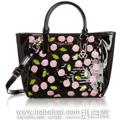 日本亚马逊:CheChe NewYork澈澈纽约 女士亮片手提包 现3折售价JPY8100