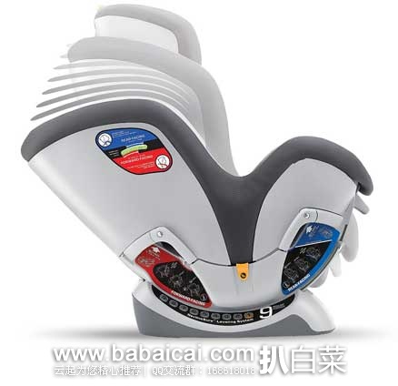 Chicco 智高 NextFit Convertible 安全座椅 现售价9.99,公码折后实付9.49