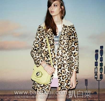 6PM:2015年春夏新款,COACH 蔻驰 女款 真皮旋锁单肩包 原价0,现5折售价4.99