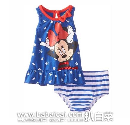 Disney 迪斯尼 女婴儿米妮图案 服饰套装 直邮好价!多款可选~~
