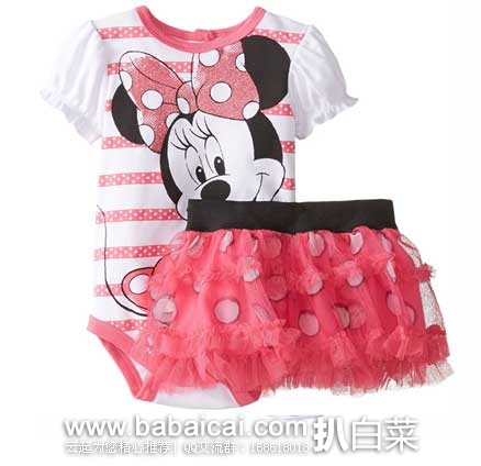 Disney 迪斯尼 女婴儿米妮图案 服饰套装 直邮好价!多款可选~~