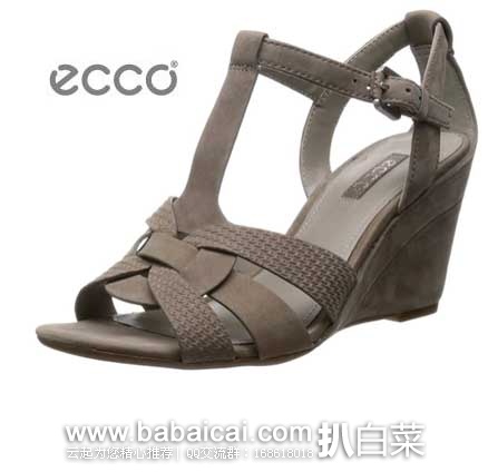 ECCO 爱步 Rivas 7女士真皮高跟凉鞋  原价$159.95，现4折售价$63.98