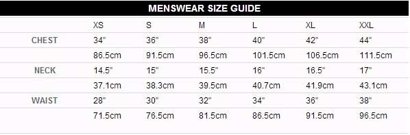 frenchconnection-man-chart