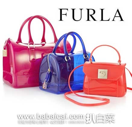 最爱果冻包 FURLA 芙拉 女款 Candy Sweetie Mini 手提斜挎包 原价8,现历史新低2.92,