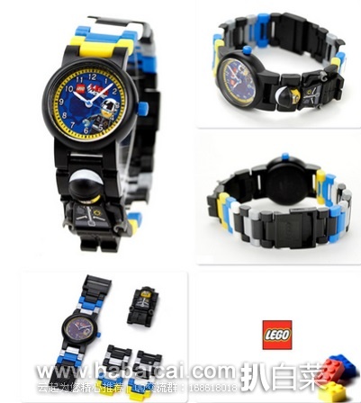 LEGO 乐高 大电影之黑警 儿童手表套装 原价,现.99 直邮无税,运费jpg.29