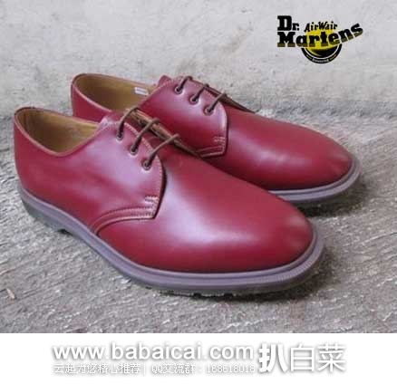6PM：Dr. Martens Steed 中性真皮休闲鞋  原价$200，现2.6折售价$69.99，新低