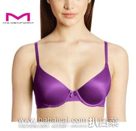 Maidenform 媚登峰 Comfort Devotion 半罩杯女士BRA  原价$40，现4.6折售价$18.58，史低