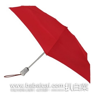 Totes Signature 经典自动折叠雨伞 特价.31,公码7折新低.42,直邮无税,到手¥94