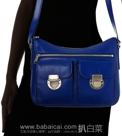 Fossil 化石 女士真皮半月斜挎包 原价8,现.79