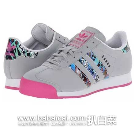Adidas Originals 阿迪达斯 Samoa J 大童童鞋 原价,现4.5折售价.96起