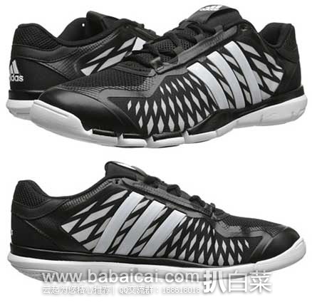 6PM:Adidas 阿迪达斯 360 Control 男士运动跑鞋 经典黑白配色 原价,现3.9折售价.99