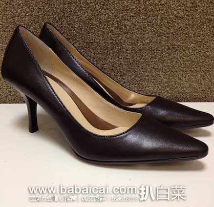 Calvin Klein Dolly Kidskin 女式正装尖头高跟鞋 原价.99,现2.7折 售价.98