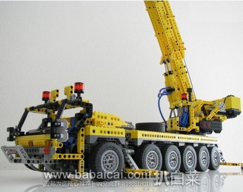 LEGO Technic 42009 乐高机械系列 移动起重机(共含2606个颗粒)原价0,现8.48,到手约¥1407
