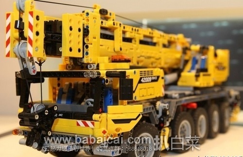 LEGO Technic 42009 乐高机械系列 移动起重机(共含2606个颗粒)原价0,现8.48,到手约¥1407