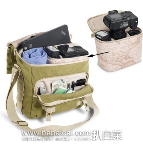 National Geographic 国家地理 NG2476 探索者系列 中型单肩包 原价0,现新低.88,直邮无税