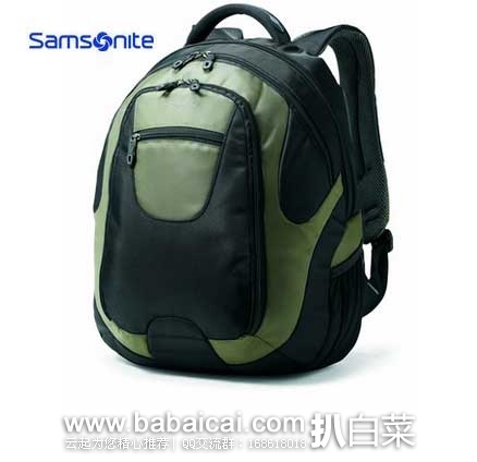 Samsonite 新秀丽 Tectonic 中号双肩电脑包 原价$120,现3.2折售价$38.4