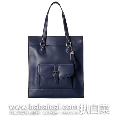 6pm：COACH 蔻驰 女士真皮手提包 原价$458，现3.5折历史新低$159.99，到手￥1120
