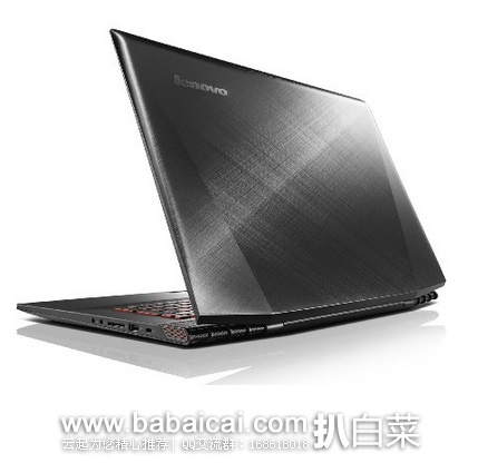 Lenovo 联想 Y70 17.3英寸触屏笔记本(i7-4720HQ/8G/1T+8G SSD/GTX960M) 原价50,现历史低价6.45