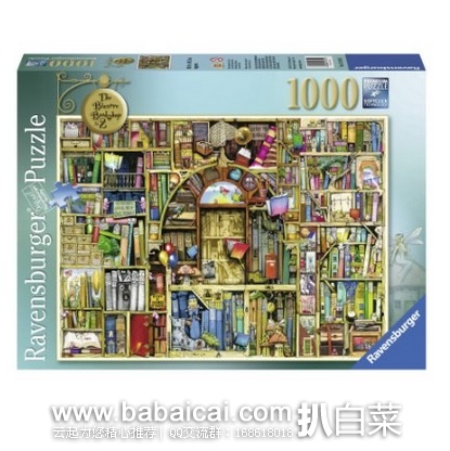 Ravensburger 睿思 离奇的书店 1000块 原价$20,现$11.99,直邮无税,到手¥116