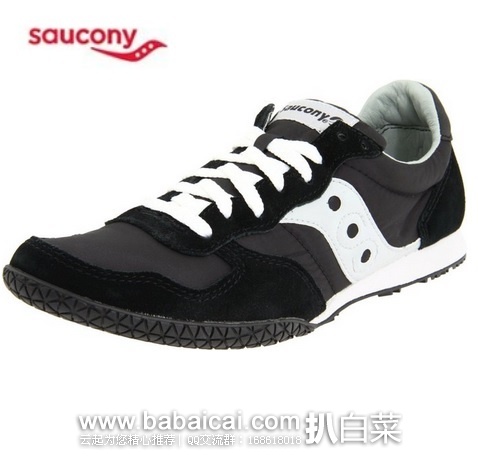 Saucony 索康尼 Originals Bullet 男士休闲运动鞋 原价$55，现$16.5起，到手约￥185起，国内￥500+