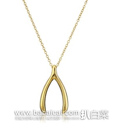 Sterling Silver 许愿骨项链 18寸 原价$35，现$19.99，直邮无税，运费$2.05