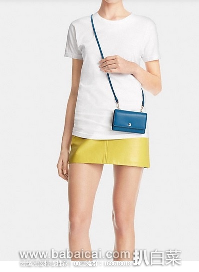 6pm:COACH 蔻驰 Smooth Leather 真皮迷你挎包原价5,现历史低价