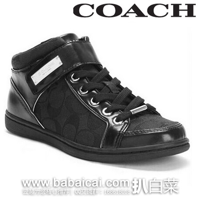6pm:COACH 蔻驰 Zany 女士经典LOGO标志 平底休闲鞋 原价,现.99