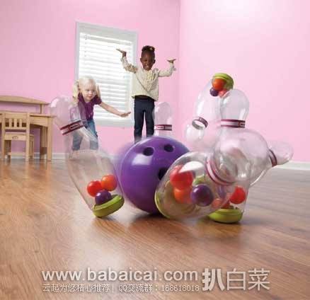 Little Tikes 小泰克 Clearly Sports Bowling 儿童欢乐保龄球 原价.99,现4.3折售价.78