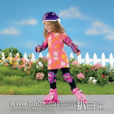 Fisher Price 费雪 儿童旱冰鞋 原价$28，现$17.57，直邮无税