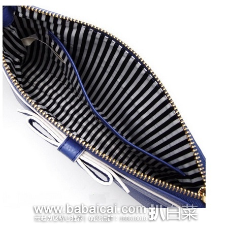 Kate Spade 凯特丝蓓 真皮蝴蝶结单肩包 原价8,现.98,公码8折历史新低.18